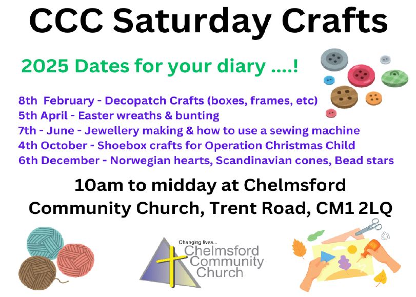 Craft Saturdays 2025