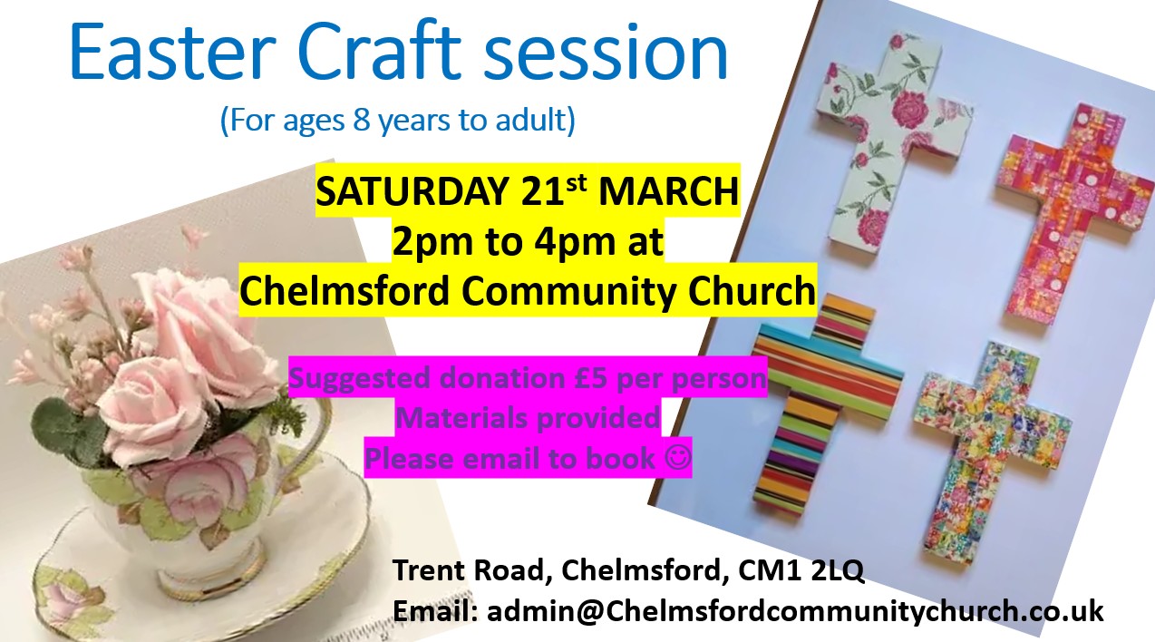 Easter Adult Craft session 202